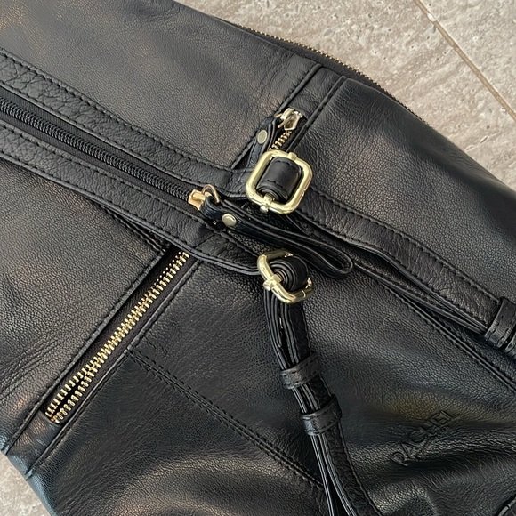 Rachel Roy Leather Convertible Backpack EUC - Picture 9 of 11